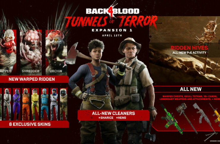 Back 4 Blood - Tunnels of Terror Expansion