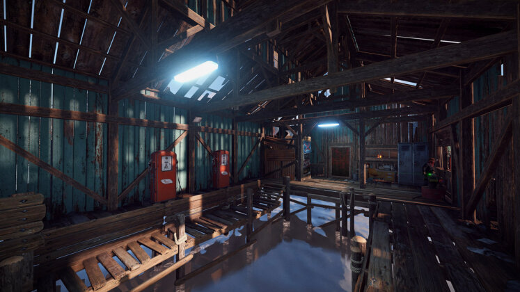 Rust - Fishing Village Lighting - Zipline & Rail Update
