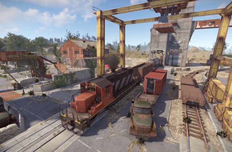 Rust - Trainyard Unloading Update