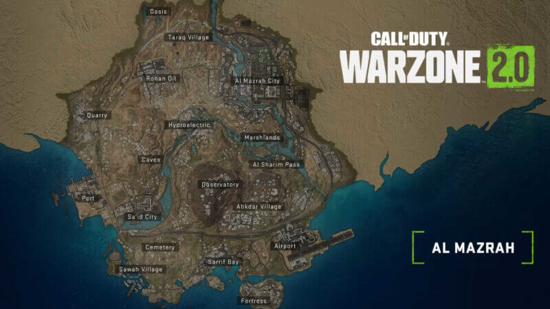 Call of Duty: Warzone 2.0 - DMZ mode Map