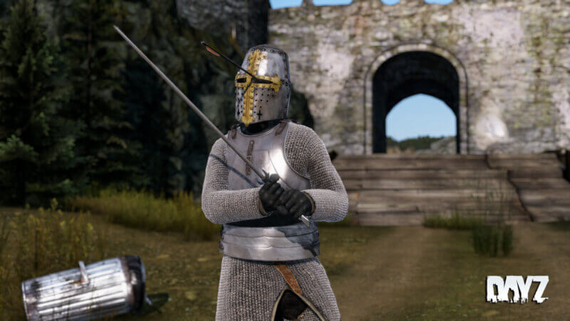 DayZ - Knights Armor & Sword in Stable Update 1.21