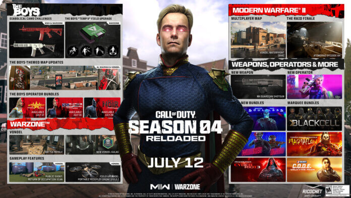 Modern Warfare 2: Warzone & DMZ - Season 4 Reloaded Modern Warfare 2: Warzone & DMZ - Season 4 Reloaded