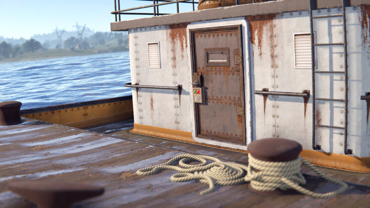 Rust - Tugboat Door - Deep Sea Update