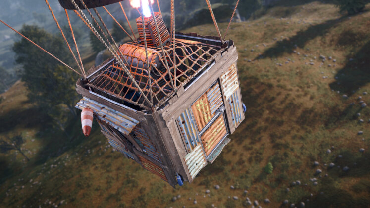 Rust - Armored Hot Air Ballon 01 - Airborne Update