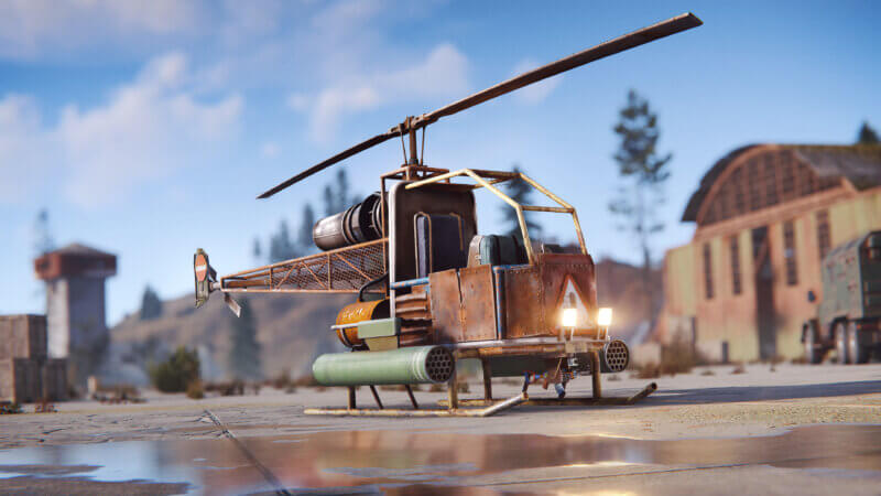 Rust - Attack Helicopter - Airborne Update