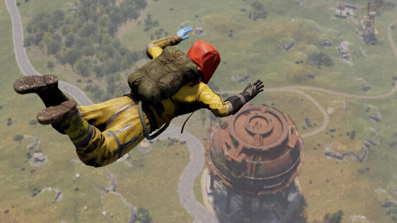 Rust - Parachute Free Fall - Airborne Update
