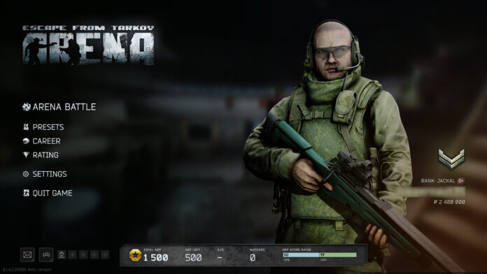 Escape from Tarkov: Arena - Patch 0.1.4.1 - Matchmaking & Features