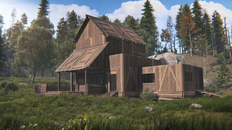 Rust - Legacy Wood Building Skin