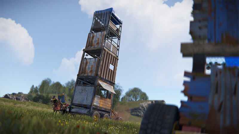 Rust - Siege Tower 2 - Primitive Update