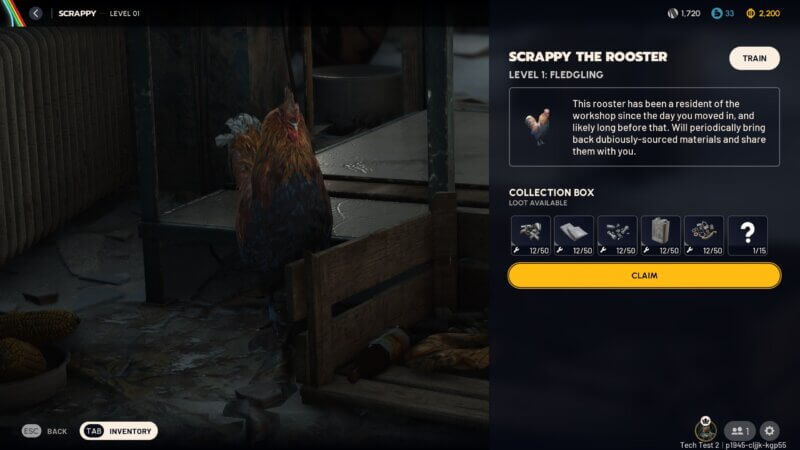 ARC Raiders - Scrappy the Rooster gives you free items!